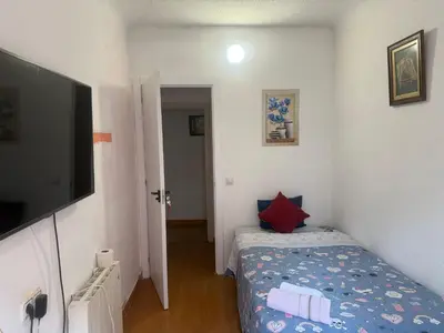 Cama o camas de una habitación en Bulevar habitaciones
