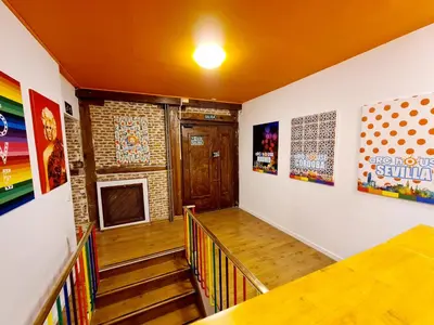 Cama o camas de una habitación en Arc House Madrid - Puerta del Sol Only Adults