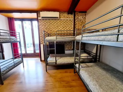 Litera o literas de una habitación en Arc House Madrid - Puerta del Sol Only Adults
