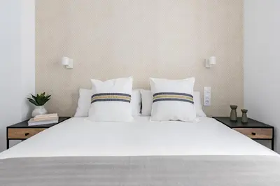 Cama o camas de una habitación en Maderas Apartments by Olala Homes
