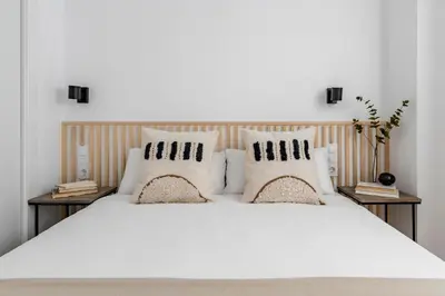 Cama o camas de una habitación en Maderas Apartments by Olala Homes