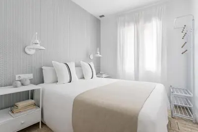 Cama o camas de una habitación en Maderas Apartments by Olala Homes