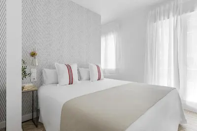 Cama o camas de una habitación en Maderas Apartments by Olala Homes