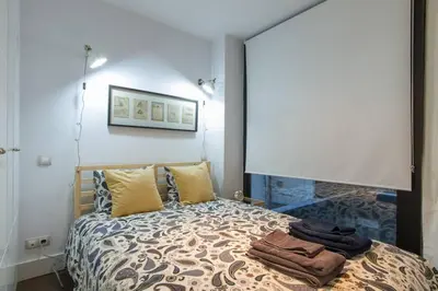 Cama o camas de una habitación en Moderno Apartamento en Malasaña Centro. SVFD by Batuecas