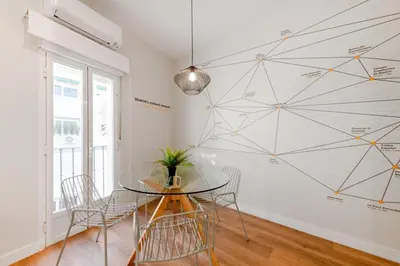 Plano de Refurbished and bright-Pool-1Bed 1Bath-Chueca