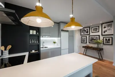 Una cocina o zona de cocina en Sophisticated refurbished-1BD 1BTH-Colon Centre