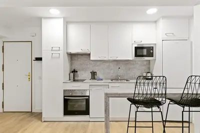 Una cocina o zona de cocina en Modern Refurbished - 1BD 1BTH - Las Letras