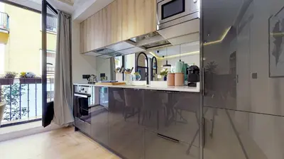 Una cocina o zona de cocina en Stunning and Stylish - 1B 1BTH -Malasaña
