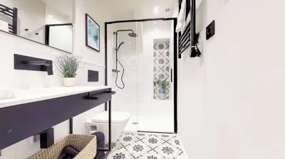 Plano de Stunning and Stylish - 1B 1BTH -Malasaña