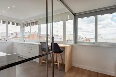 Plano de Bright Stylish - 2Bedrooms 2Baths - Salamanca