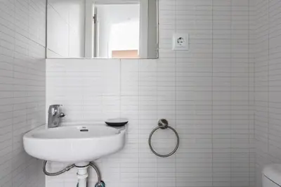 Un baño de Bright WTerrace - 2BD 2BTH - Atocha