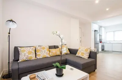 Zona de estar de Bright Stylish 2BD 2BTH - CITY CENTRE
