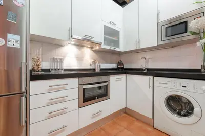 Una cocina o zona de cocina en Duplex Terrace- 2BED 2BATH- CHUECA