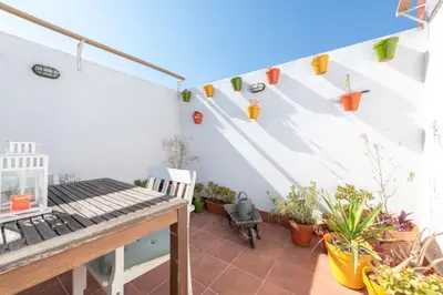 Un balcón o terraza de Duplex Terrace- 2BED 2BATH- CHUECA