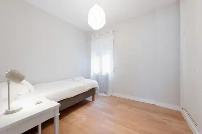 Cama o camas de una habitación en Bright Luxury W Parking - Madrid