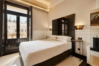 Cama o camas de una habitación en Luxury Penthouse WTerrace - 5BD 5BTH - Gran vía