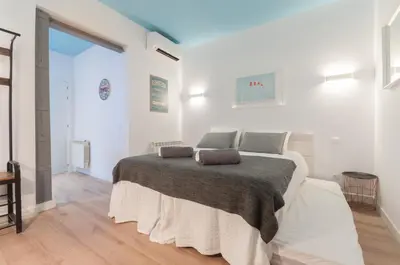 Cama o camas de una habitación en ºPS New Atocha Studio º