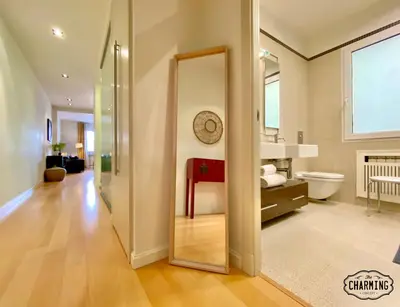 Cama o camas de una habitación en Retiro Exclusive - Apartamento de 2 dormitorios