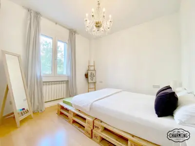 Cama o camas de una habitación en Retiro Exclusive - Apartamento de 2 dormitorios