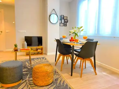 Zona de estar de Apartamento Residencial en Madrid Centro By MadridNomad