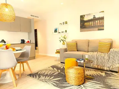 Zona de estar de Apartamento Residencial en Madrid Centro By MadridNomad