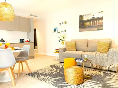 Zona de estar de Apartamento Residencial en Madrid Centro By MadridNomad