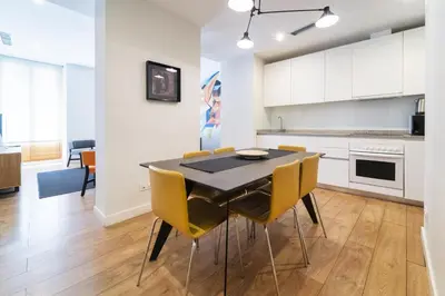 Una cocina o zona de cocina en Morar Apartments Malasaña