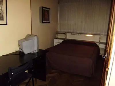 Zona de estar de Hostal Suárez