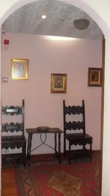 Zona de estar de Hostal Suárez