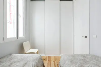 Cama o camas de una habitación en Cool & Trendy Madrid Centre