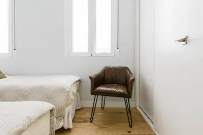 Cama o camas de una habitación en Cool & Trendy Madrid Centre