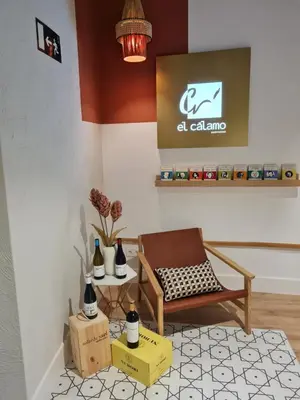 Zona de estar de Cálamo Guesthouse