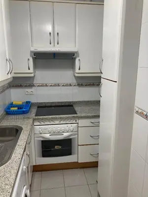 Una cocina o zona de cocina en Céntrico, Gran Vía Sol Plaza Mayor