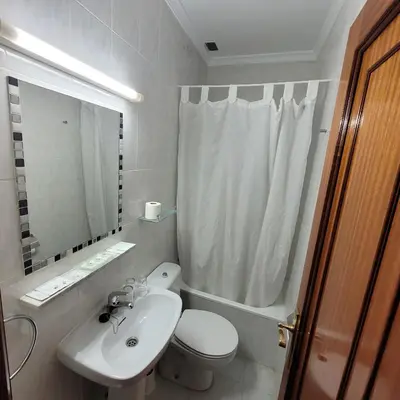 Un baño de Hostal Pan America