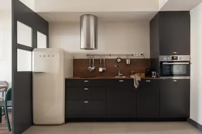 Una cocina o zona de cocina en Líbere Madrid Malasaña