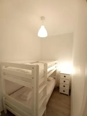 Cama o camas de una habitación en Central cozy -2Bedroom 1Bathroom- Malasaña