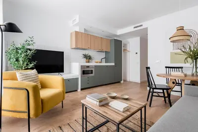 Una cocina o zona de cocina en Madrid Sur Apartments by Olala Homes