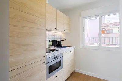 Una cocina o zona de cocina en Madrid Sur Apartments by Olala Homes