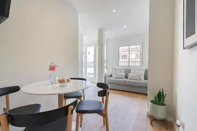 Zona de estar de Madrid Sur Apartments by Olala Homes