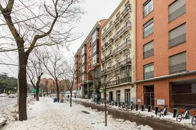 Madrid Río Apartment en invierno