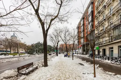 Madrid Río Apartment en invierno