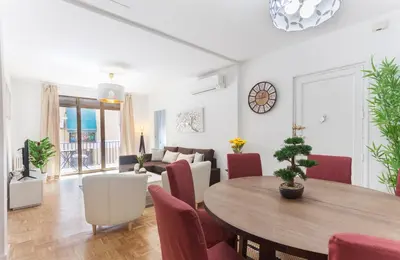 Zona de estar de Latina en Madrid