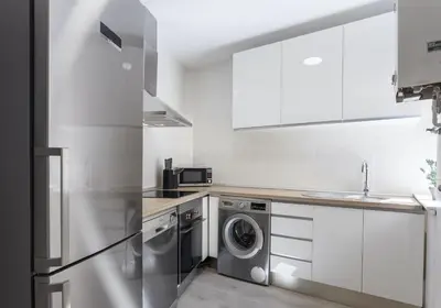 Una cocina o zona de cocina en Artes Exclusive en Madrid