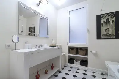 Un baño de Apartamento Barcelo en Madrid