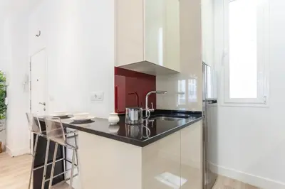 Una cocina o zona de cocina en Canalejas en Madrid