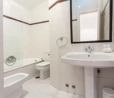 Un baño de Apartamento Gran via Terrace en Madrid