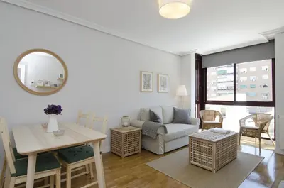 Zona de estar de Apartamento Salamanca VI en Madrid