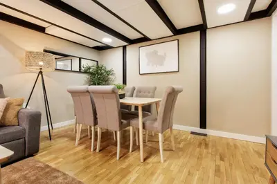 Zona de estar de Tirso Loft en Madrid