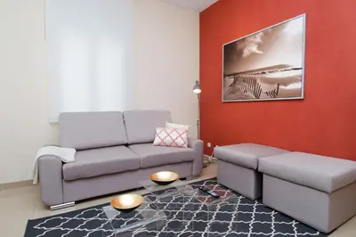 Zona de estar de Apartamento Retiro VI en Madrid