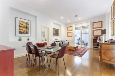 Zona de estar de Apartamento Principe Terrace en Madrid